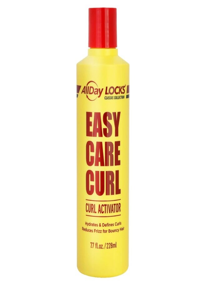 AllDay Locks Classic Easy Care Curl Activator (7.7 oz) | Hydrating & Frizz-Free Curl-Enhancer Milk | Nourish, Replenish & Define Curly Hair | Springy, Flexible Hold | 7.7 oz - Image 1